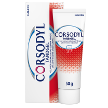 Corsodyl Tandgel Voor Het Doelgericht Voorkomen Van Tandvlees Ontsteking 50 Gram