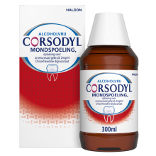 Corsodyl Mondspoeling Voor Kortdurende Toepassing Bij Tandvleesontsteking 300 ML
