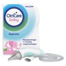 OtriCare Baby Aspirator Neusjesreiniger + 2 Zachte Wegwerpdopjes 1 stuk