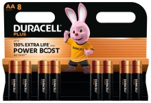 Duracell Plus Power Boost Mn1500 Aa 8 St 8st