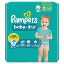 Pampers Baby Dry S7 Value Pack 31 St 31st