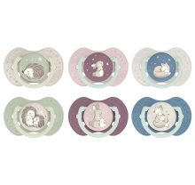 Difrax Dynamische Fopspeen 3-6 M Night 2 St 2st