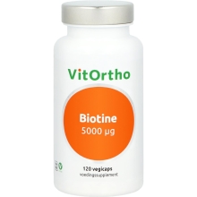 Vitortho Biotine 5000 Mcg 120 vegicaps