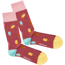 Dilly Socks We All Scream For Ice Cream Sock 36-40 