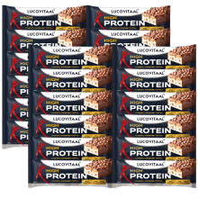 Lucovitaal Protein High Reep Crunchy Amandel Toffee 24 stuks
