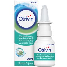 Otrivin Zoutoplossing Plus Eucalyptus Neusspray 20 ml