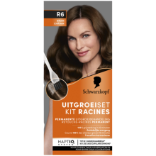 Schwarzkopf Uitgroeiset Haarverf Bruin R6 1 set