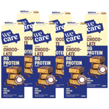 WeCare High Protein Bars Chocolate 6 X 81 gram