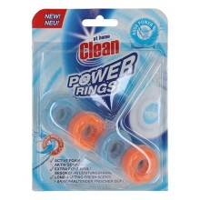 At Home Clean Toiletblok - Power Rings Aqua 40 Gram