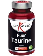 Lucovitaal Taurine Puur 600 mg 90 Capsules