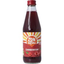 Zonnatura Cranberrysap Puur Bio 330ml