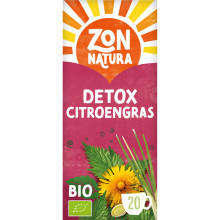 Zonnatura Detox Citroengras 20 stuks 