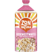 Zonnatura Boekweitwafels met Quinoa 100 gram