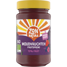 Zonnatura Fruitspread Woudvruchten 250 gram