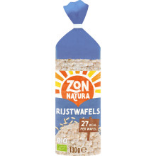 Zonnatura Rijstwafel Naturel Bio 130 gram