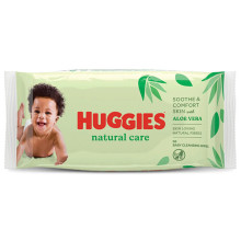 Huggies Billendoekjes Natural Care 56 stuks