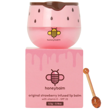 Honeybalm Lippenbalsem Strawberry SPF25 5,5 gram