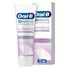 Oral-B White Advanced Express Glossy White Tandpasta 75 ml