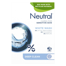 Neutral Waspoeder Wit Parfumvrij 1188gr