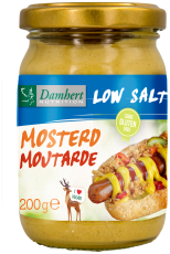Damhert Mosterd Zoutarm 200 Gram