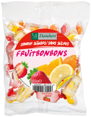 Damhert Fruitbonbons Zonder Suikers 100 Gram