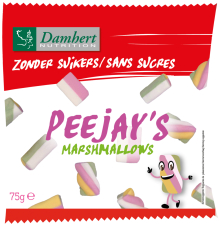 Damhert Peejay's Marshmallows 75 Gram