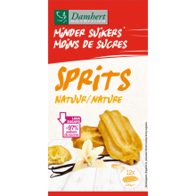Damhert Tagatesse Sprits Koek Natuur 130 Gram