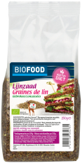 biofood Lijnzaad Gebroken Bio 250 Gram