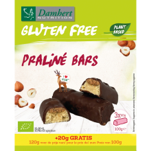 Damhert Lactosevrij & Glutenvrije Pralin&eacute; Repen 100 Gram