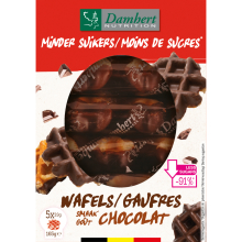 Damhert Chocolade Wafels Minder Suikers 165 gram