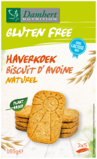 Damhert Haverkoekjes Naturel Glutenvrij 165 Gram