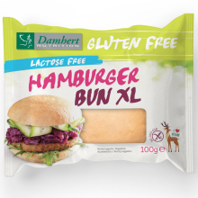 Damhert Gluten Free Lactose Free Hamburger Bun XL 100 Gram