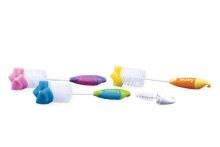 N&ucirc;by Flessenborstel met kleine speenborstel & sponsje 1 stuk