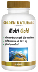 Golden Naturals Multi gold 60 vegetarische capsules