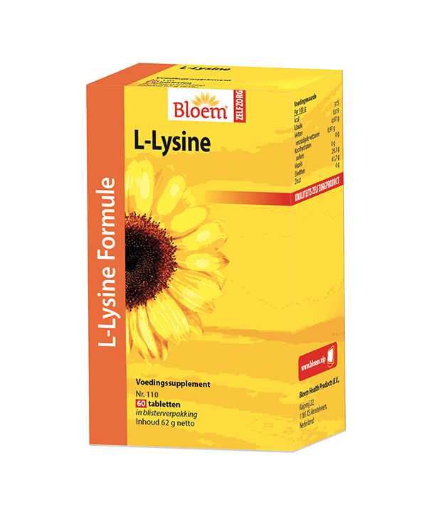 Goedkoopste Bloem L-lysine extra lipblaasjes 60tab