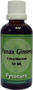 Fytocura Panax ginseng extract tinctuur 50 ml