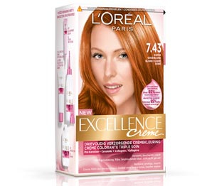 Verblinding pint gereedschap L'Oréal Paris Excellence Crème Goud-Blond 7.43 | Drogist.nl