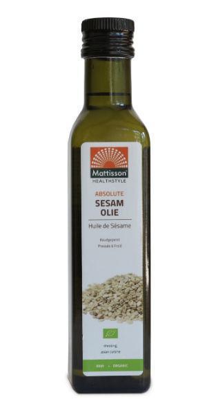 Mattisson Absolute sesamolie bio raw 250ml