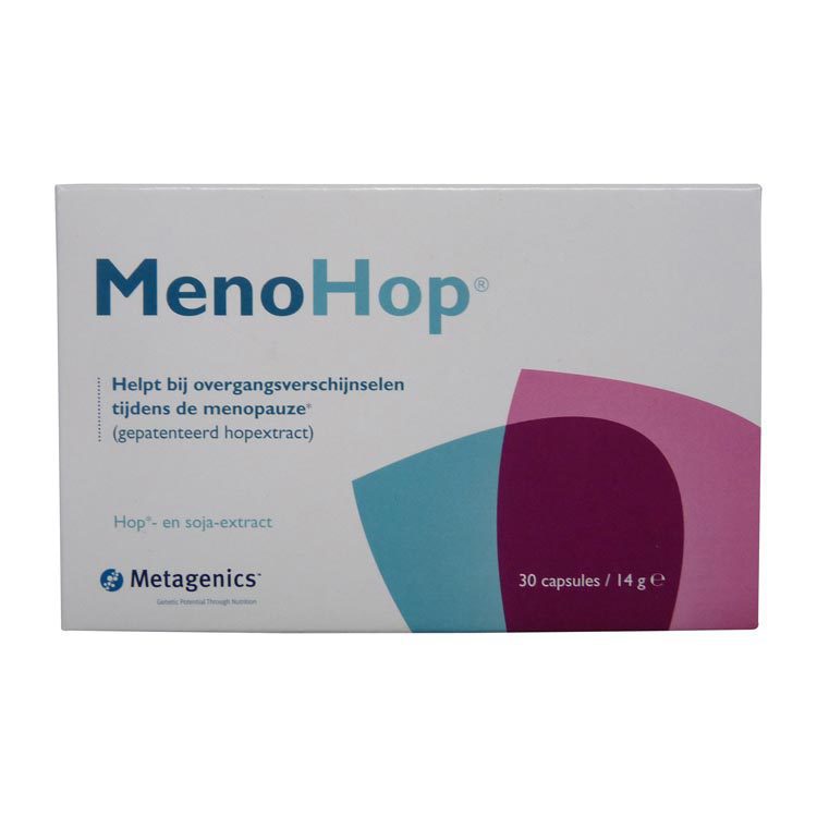 uitbarsting Rationeel calorie Metagenics Menohop van soja 30cap | Voordelig online kopen | Drogist.nl
