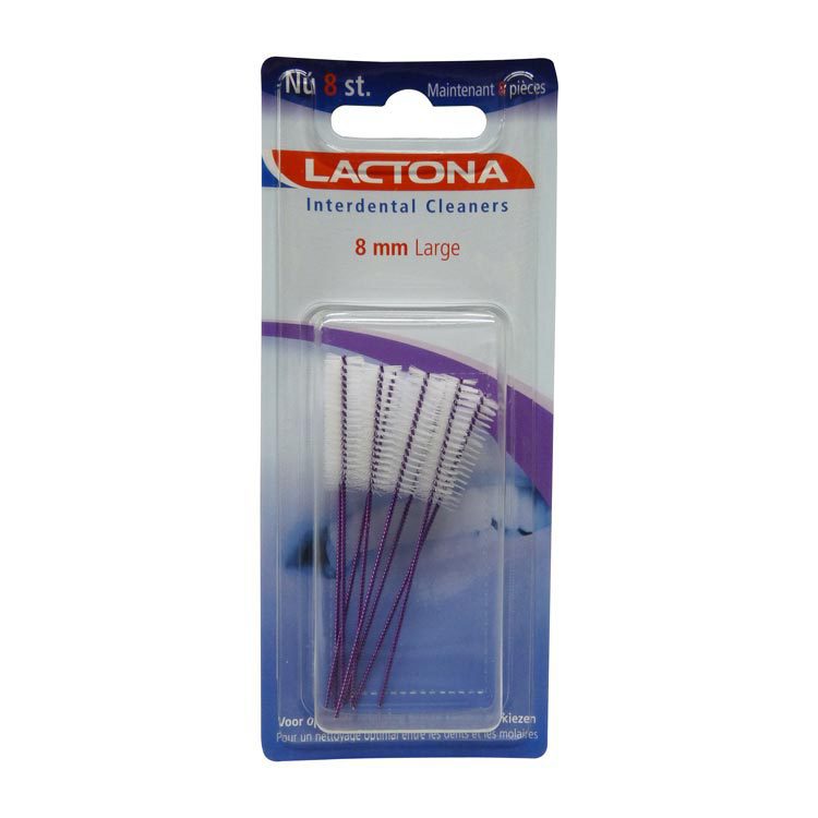 Lactona Ragers Interdental cleaner L 8.0 mm stuks | Voordelig | Drogist.nl
