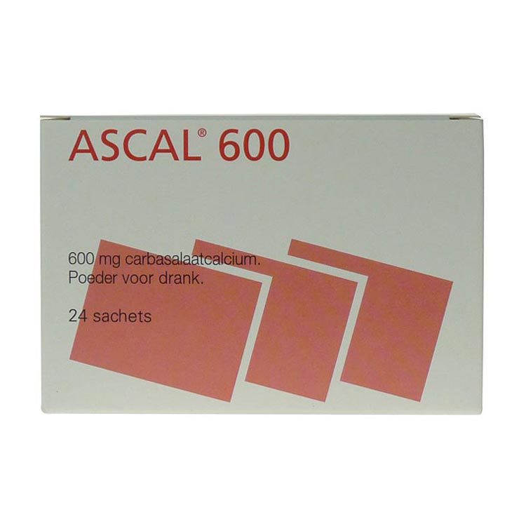 Goedkoopste Ascal Ascal 600mg 24st