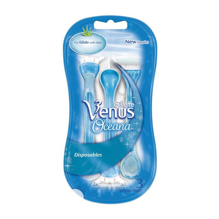 Gillette Wegwerpscheermesjes venus oceana 3st