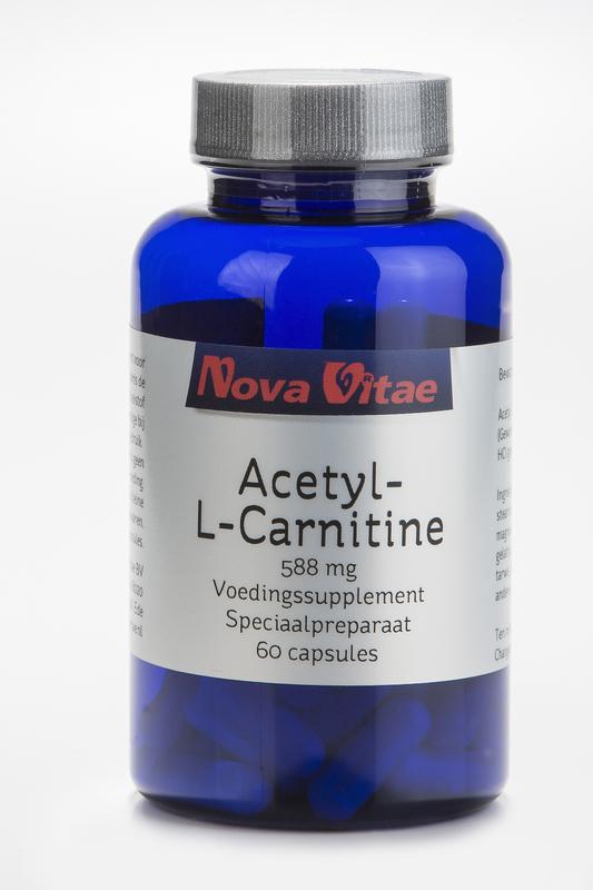 Nova Vitae Acetyl l-carnitine 500mg 60cap