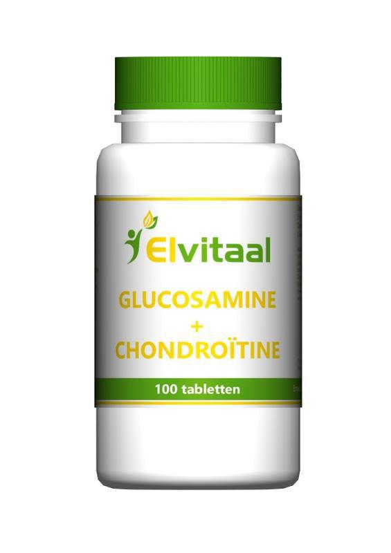 Parasiet Samenstelling draadloos Elvitaal Glucosamine chondroitine 100st | Voordelig online kopen |  Drogist.nl