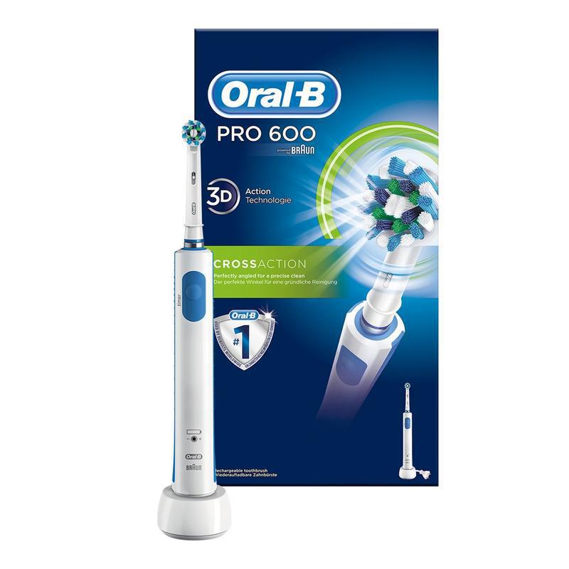 Mechanisch Dierentuin Uitputten Oral-B Elektrische Tandenborstel Pro 600 Cross Action 1st | Voordelig  online kopen | Drogist.nl