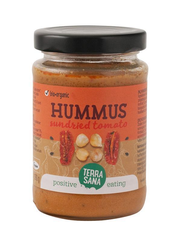 Terrasana Hummus spread zongedroogde tomaat 185g