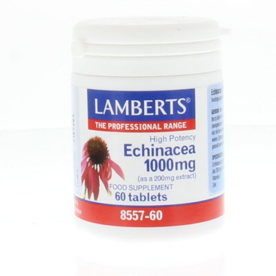 Goedkoopste Lamberts Echinacea 1000 mg 60 tabletten