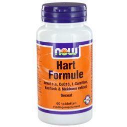Now Voedingssupplementen heart support/hart formule 60 tabletten