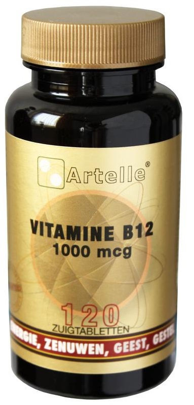 Artelle Vit B12 1000 mcg 120 zuigtabletten | Voordelig online kopen Drogist.nl