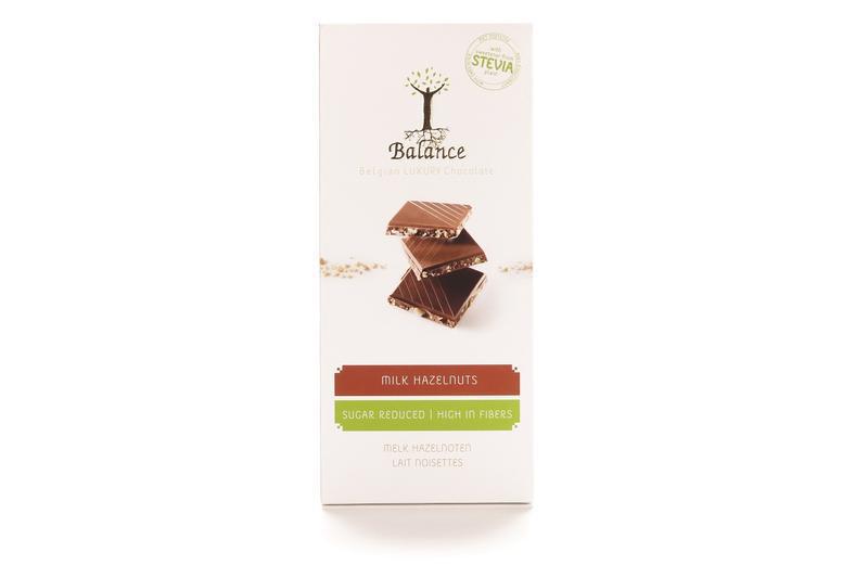 Balance Chocolade tablet stevia melk hazelnoot 85g